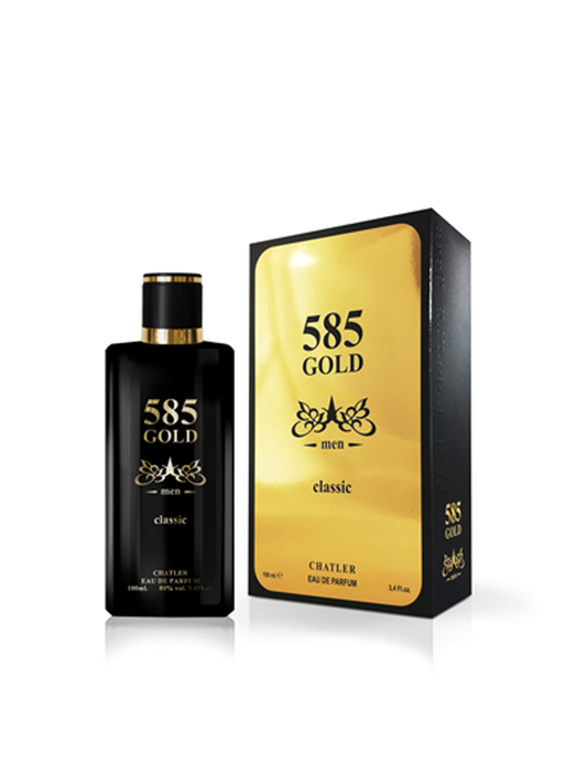 585 Gold for Men Eau de Parfum 100ml - for Him (Smells like Million)