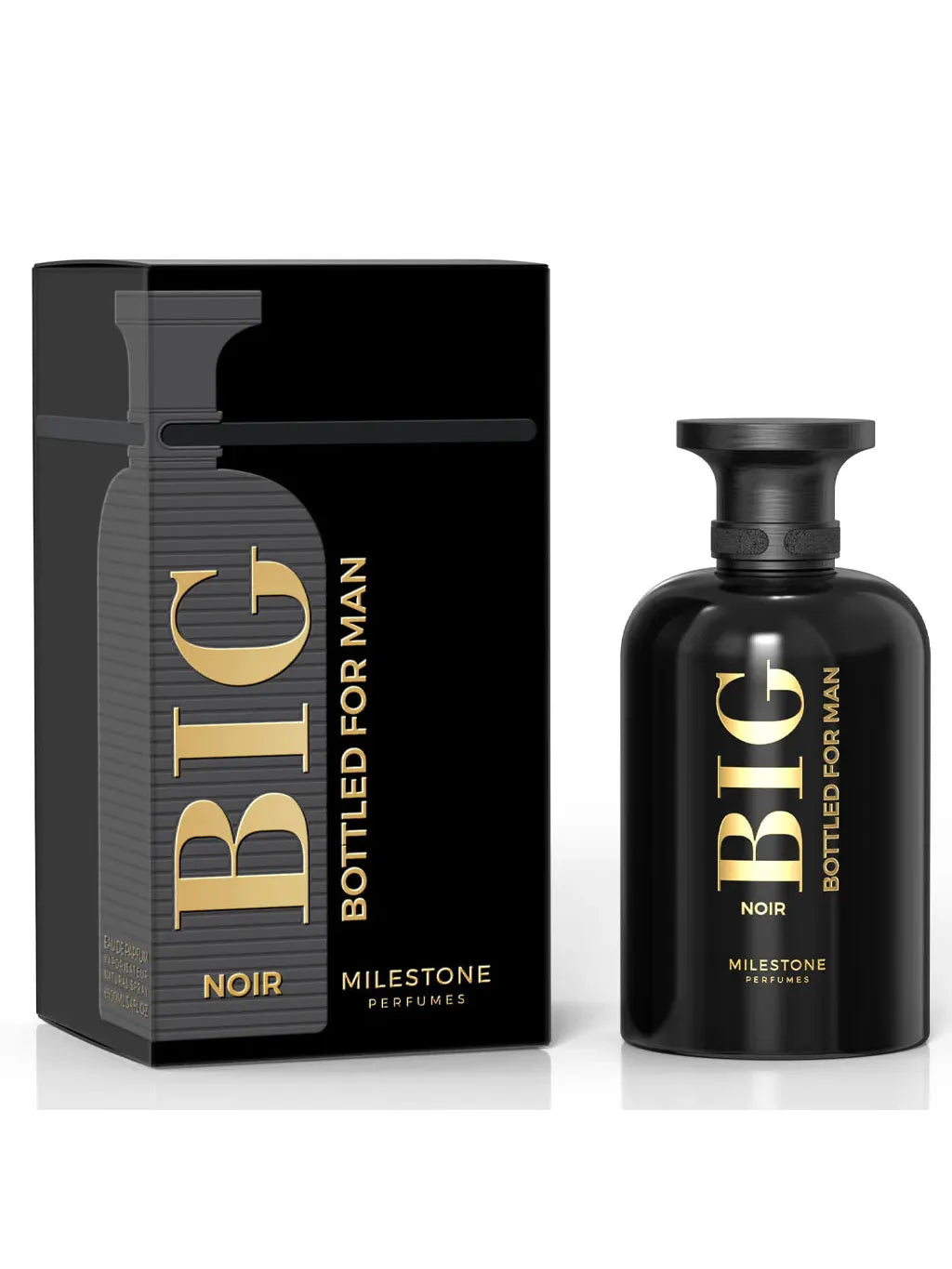 Big Bottled Noir EDP 100ML - For Him (Smells Like Boss Bottled Parfum)
