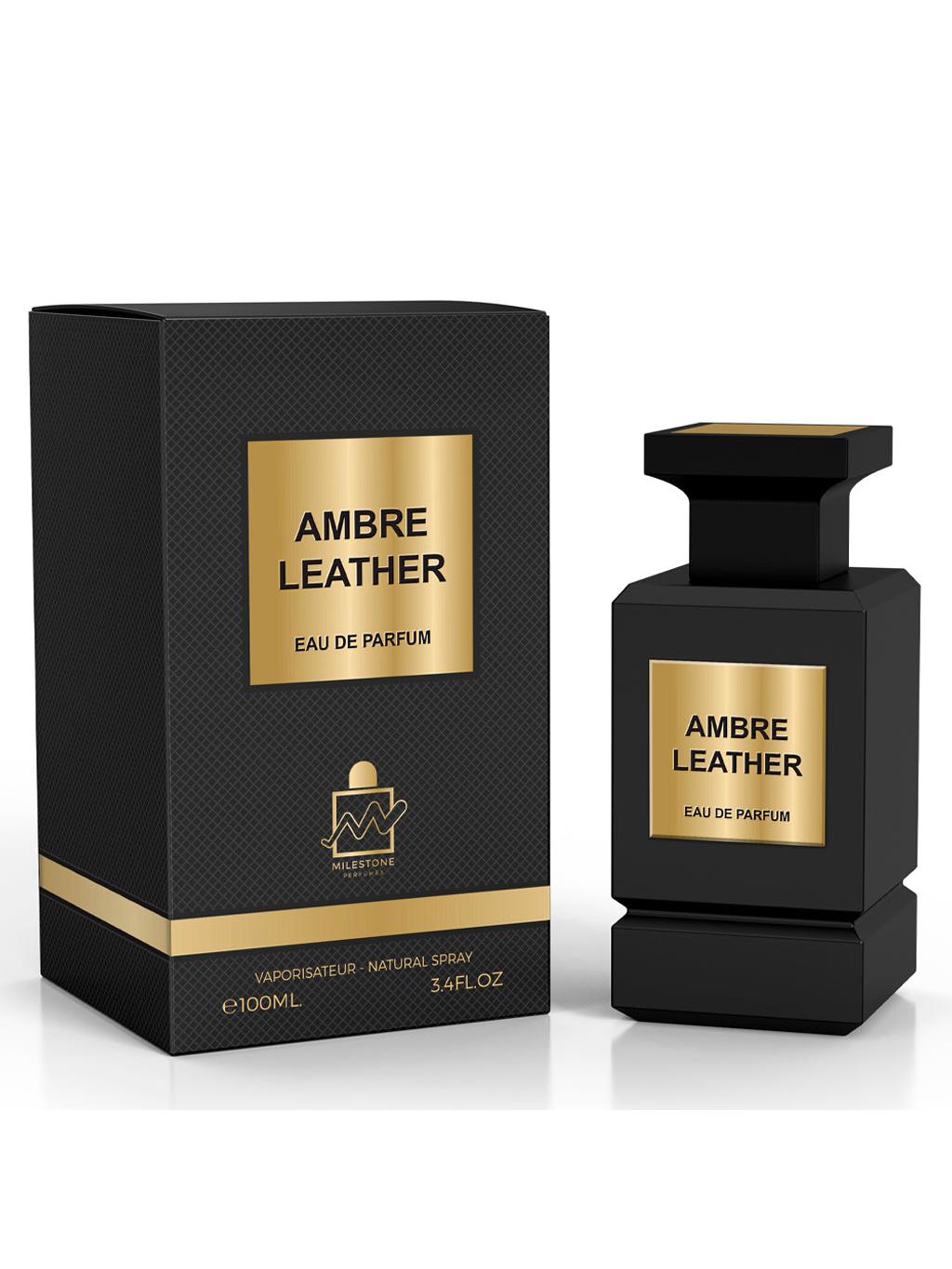 Black Leather Eau de Parfum 100ml - Unisex (Smells like Ombre Leather)