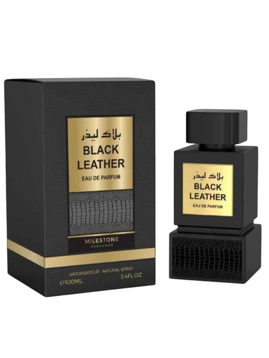 Black Leather Eau de Parfum 100ml - Unisex (Smells like Ombre Leather)