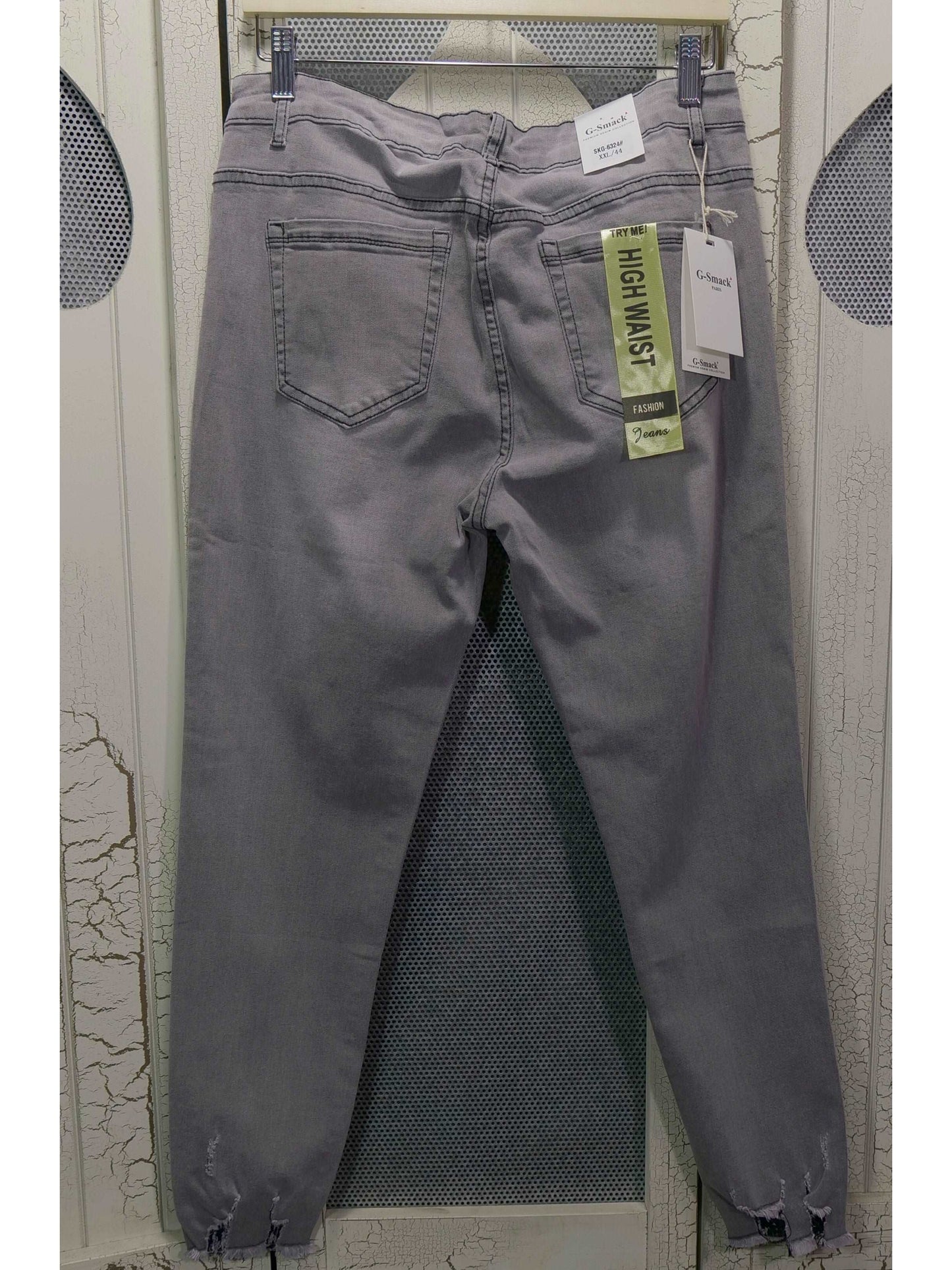 G Smack Shreddie Jeans - Grey