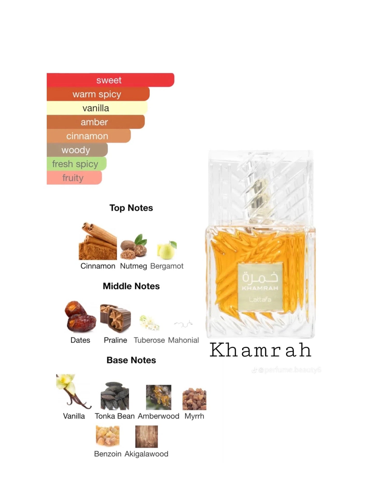 Khamrah Perfume 100ml Eau de Parfum Unisex