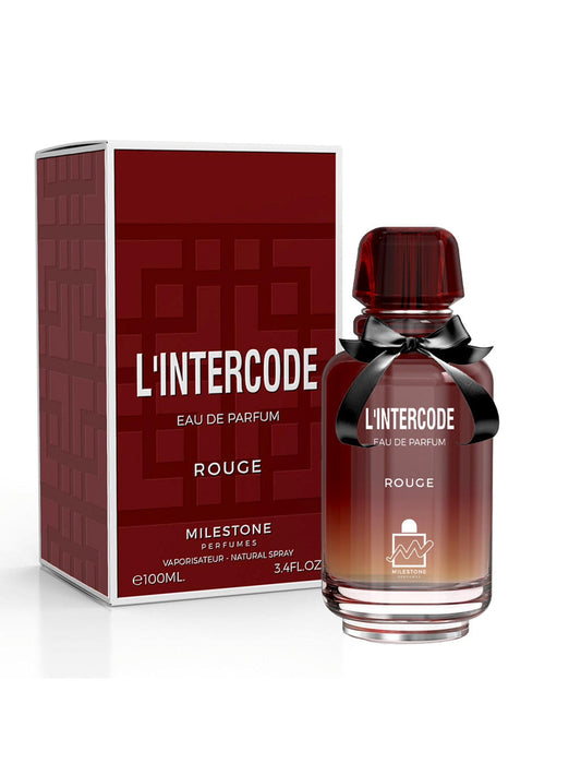 L’Intercode Rouge Eau de Parfum 100ml - For Her (Smells Like L'interdit Rouge Given*chy)