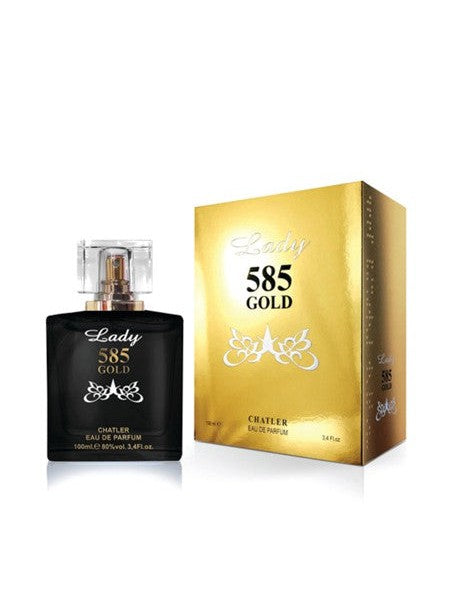 Lady 585 Gold Eau de Parfum 100ml - for Her (Smells like Lady Million)