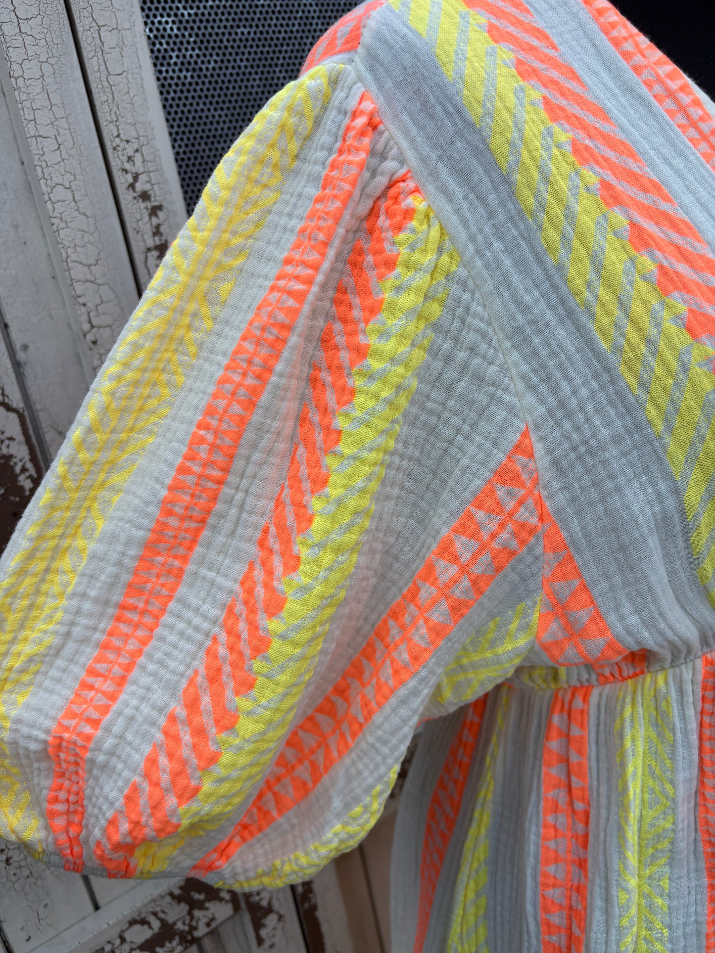 Made in Italy – Aztec Pillow Cotton Summer Dress