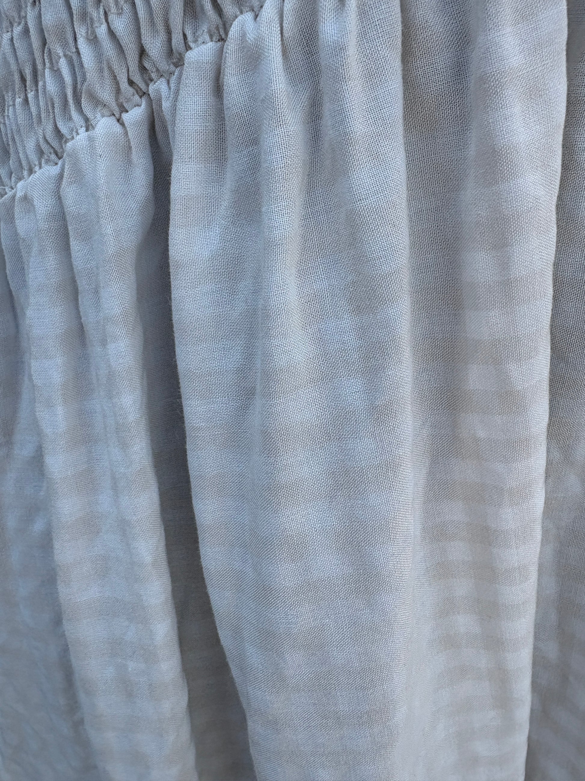 Made in Italy Gingham Summer Dress