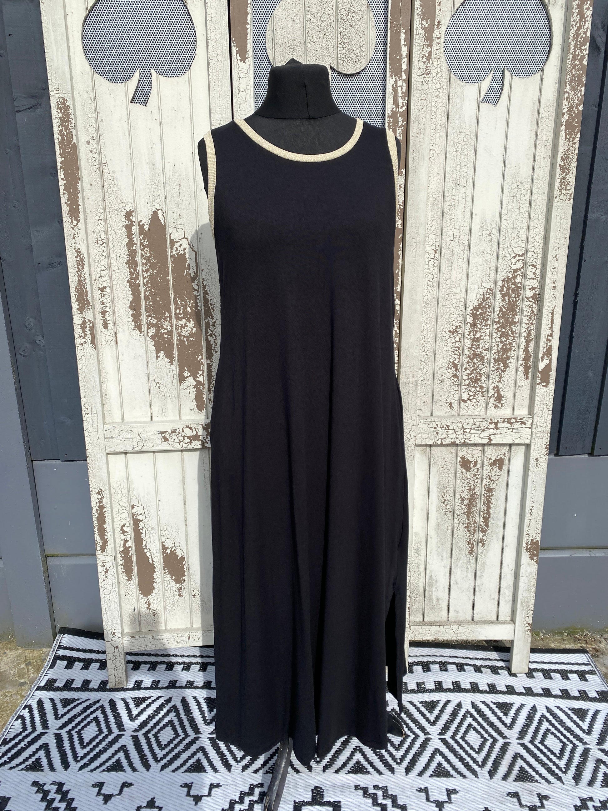Made in Italy Jersey Dress Various Colours (dog not included in sale :))