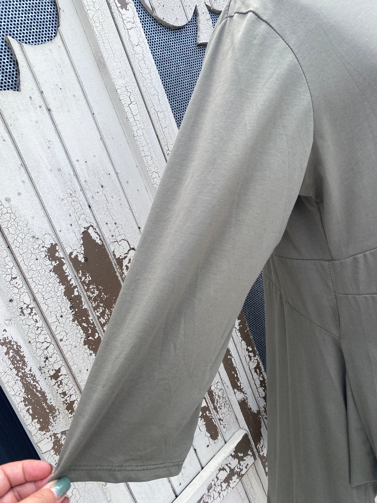 Made in Italy Milano Asymmetric Tunic Top Various Colours