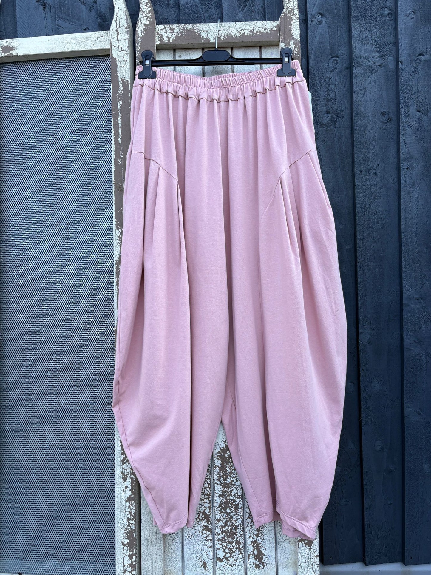 Made in Italy Milano Barrel Shaped Cocoon Trousers (Jersey)