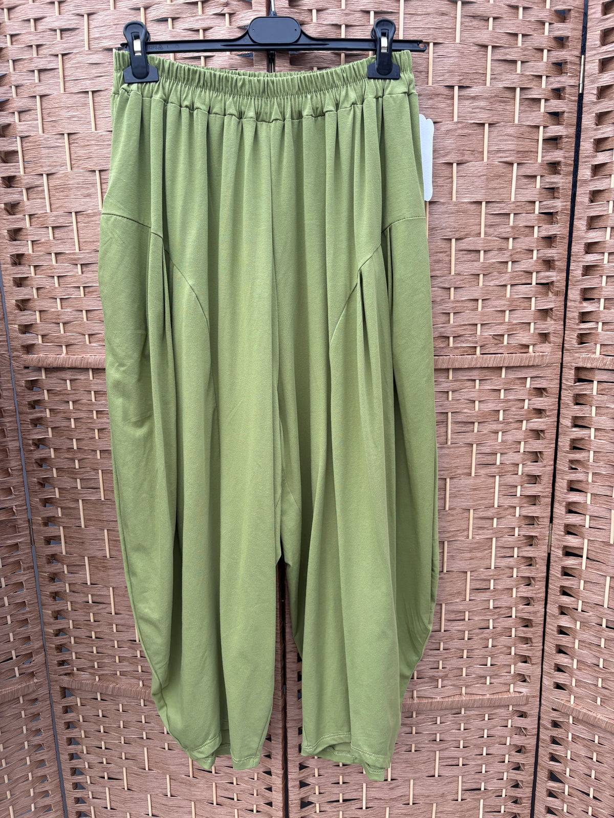 Made in Italy Milano Barrel Shaped Cocoon Trousers (Jersey)