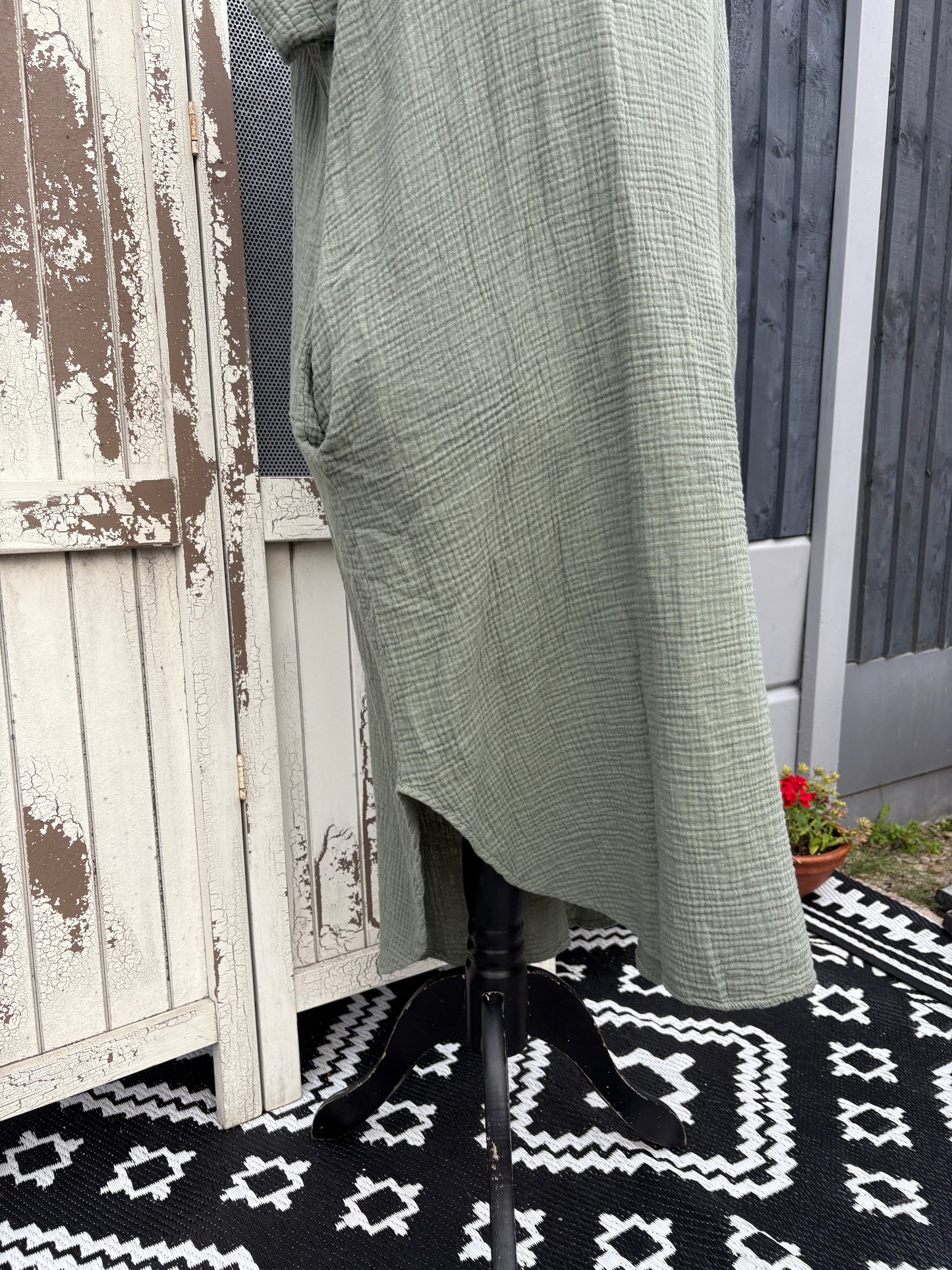 Made in Italy Pillow Cotton Shirt Dress Various Colours