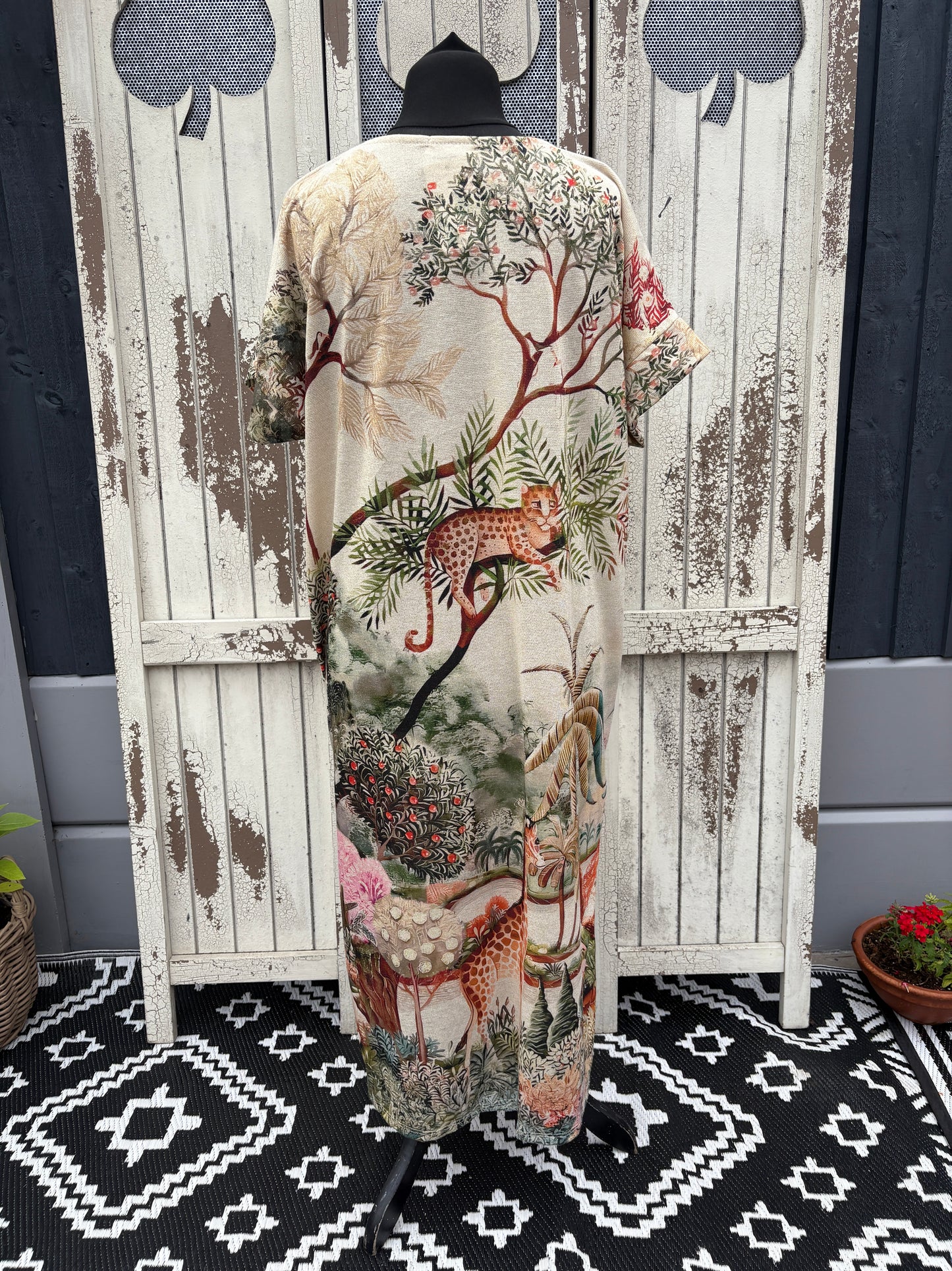 Made in Italy Sequin V Neck Dress – Jungle