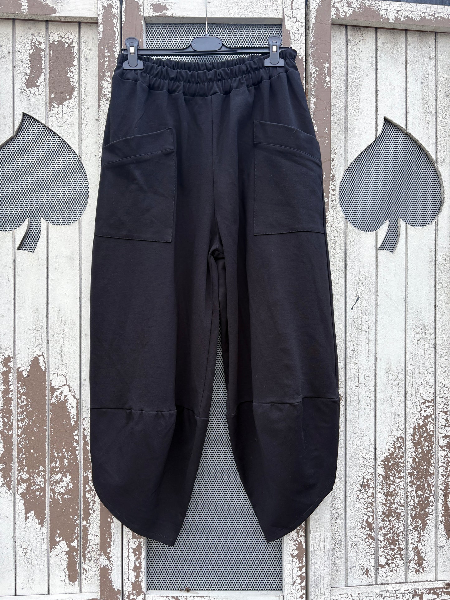 Made in Italy Tulip Leg Cocoon Trousers Various Colours