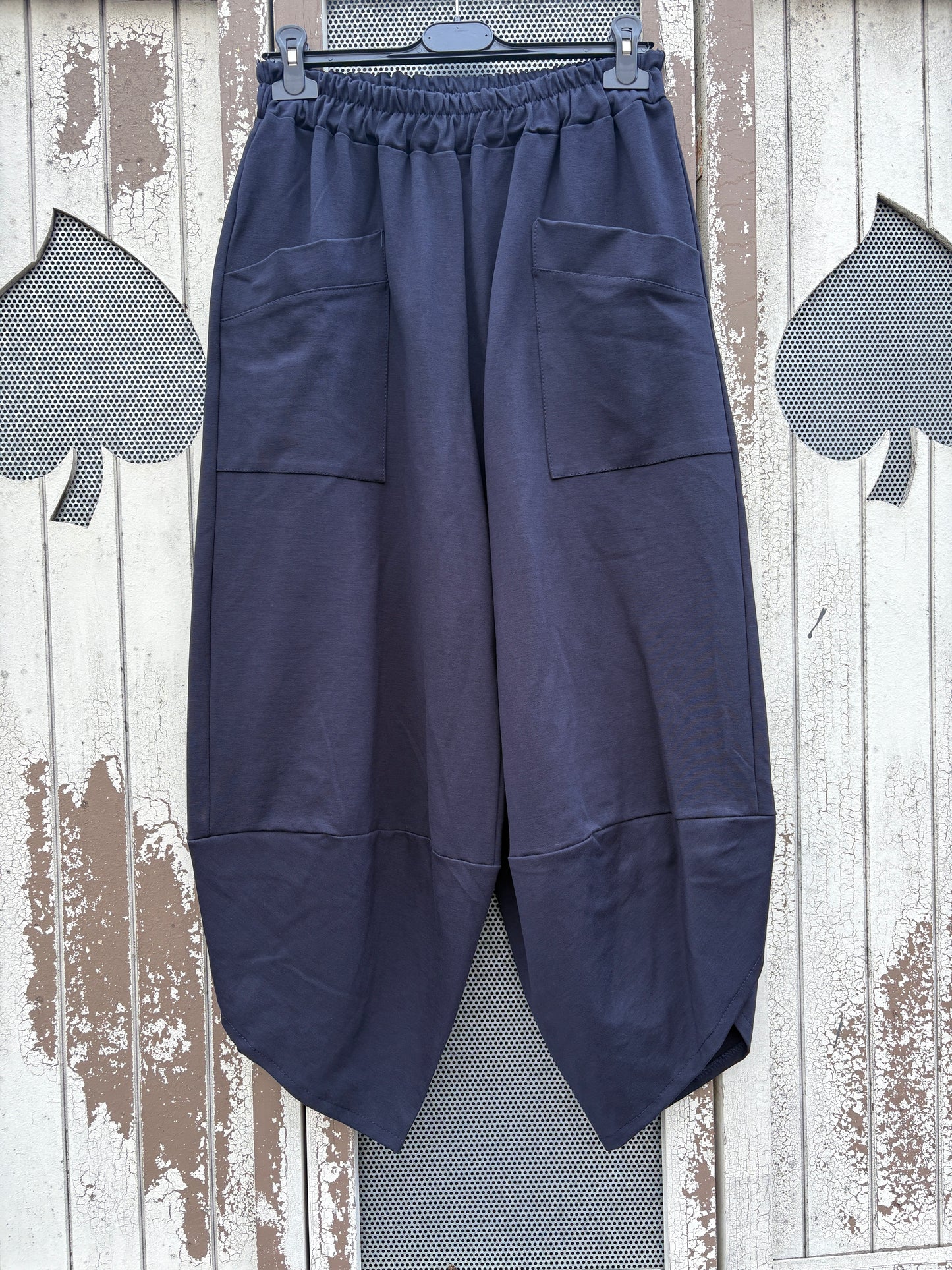 Made in Italy Tulip Leg Cocoon Trousers Various Colours