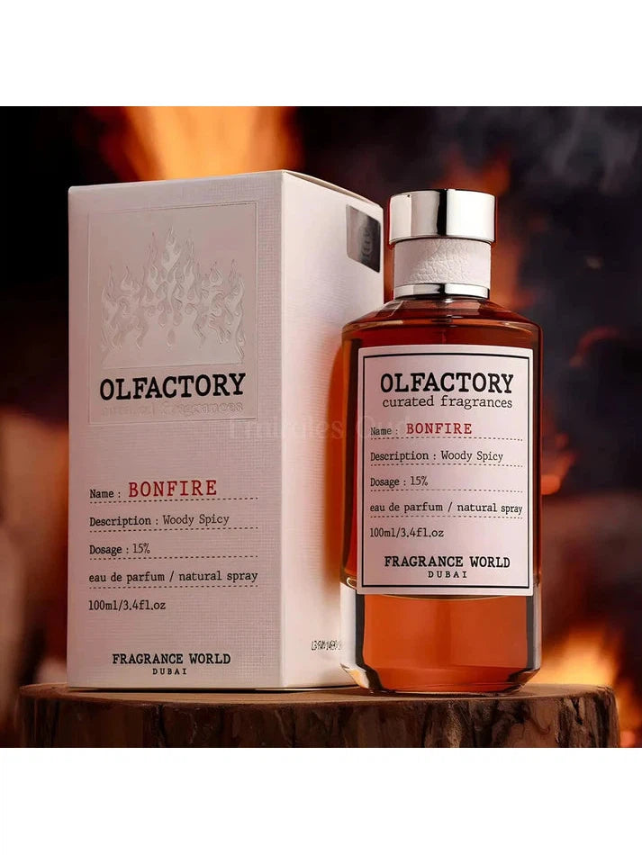 Olfactory Bonfire Eau de Parfum 100ml - Unisex (Smells like By the Fireplace)