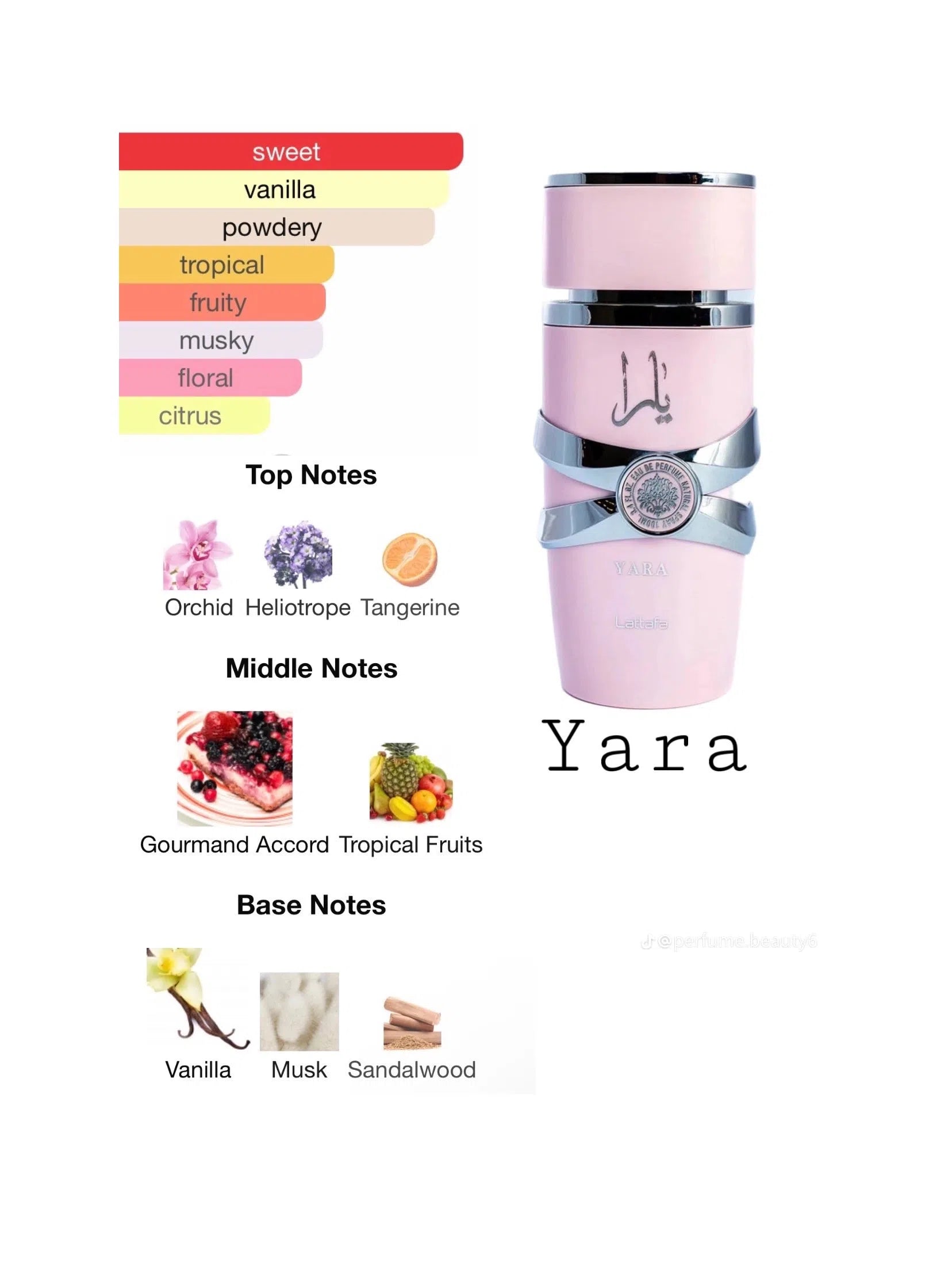 Yara Eau De Parfum 100ml - for Her