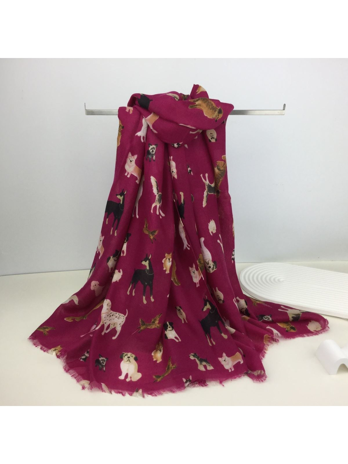 # 23 Devoted Dog Lover Scarf - Various Colours