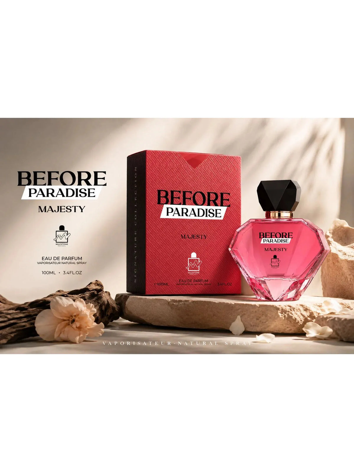 Before Paradise Majesty Eau De Parfum 100ml (Smells Like Pr@da Paradoxe Intense)