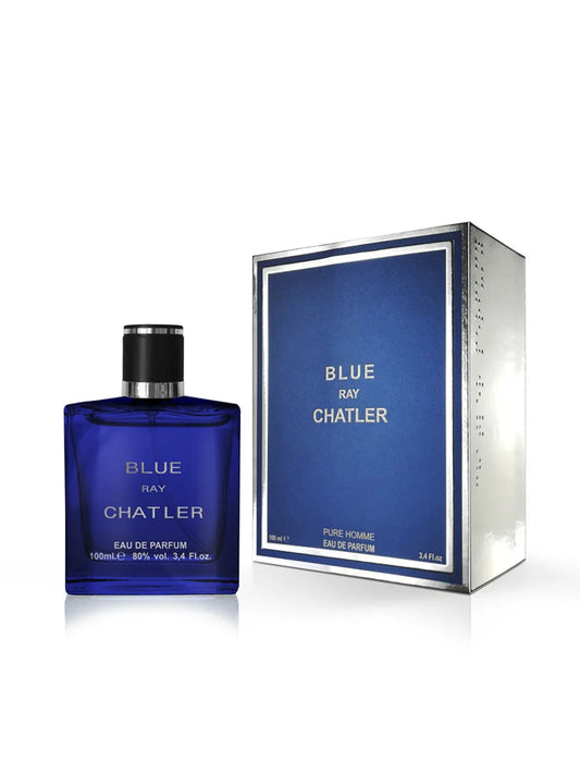 Chatler Blue Ray Eau de Parfum 100ml - for Him (Smells like Bleu)