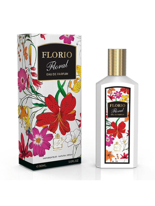 Florio Floral 90ml Eau de Parfum For her (Smells Like Gu*cci Flora)