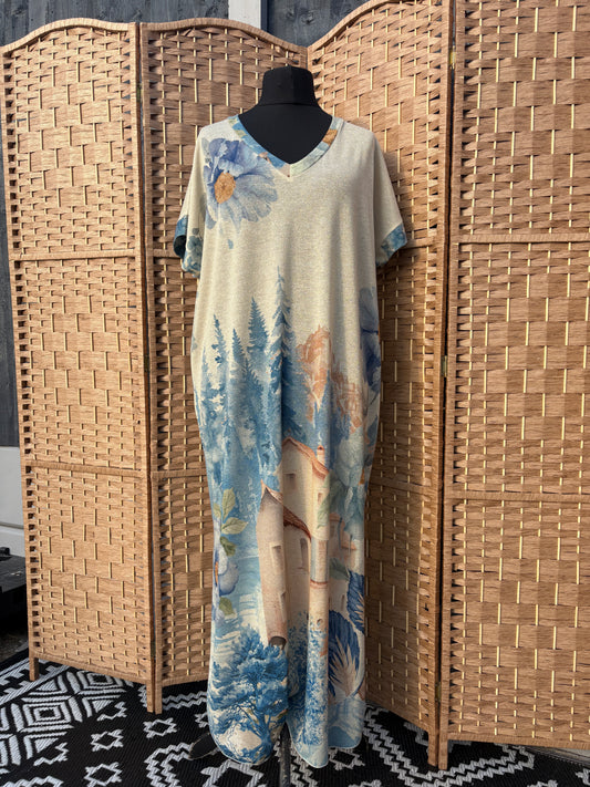 Made in Italy Tuscany Summer Maxi Dress Various Colours