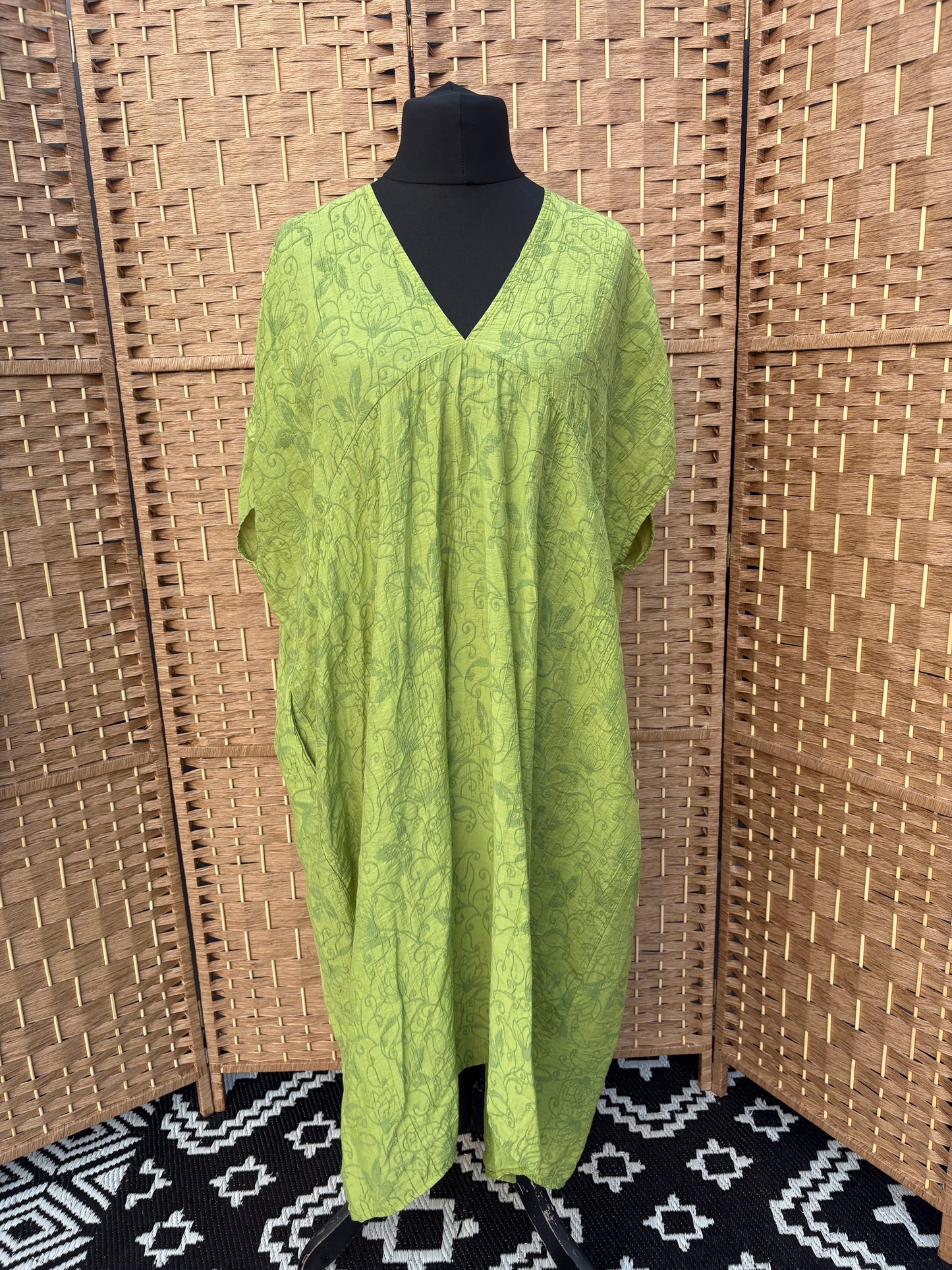 Made in Italy Jacquard Cocoon Style Dress Various Colours