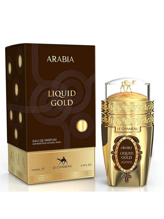 LE CHAMEAU Arabia Liquid Gold 100ml Eau De Parfum (UNISEX)