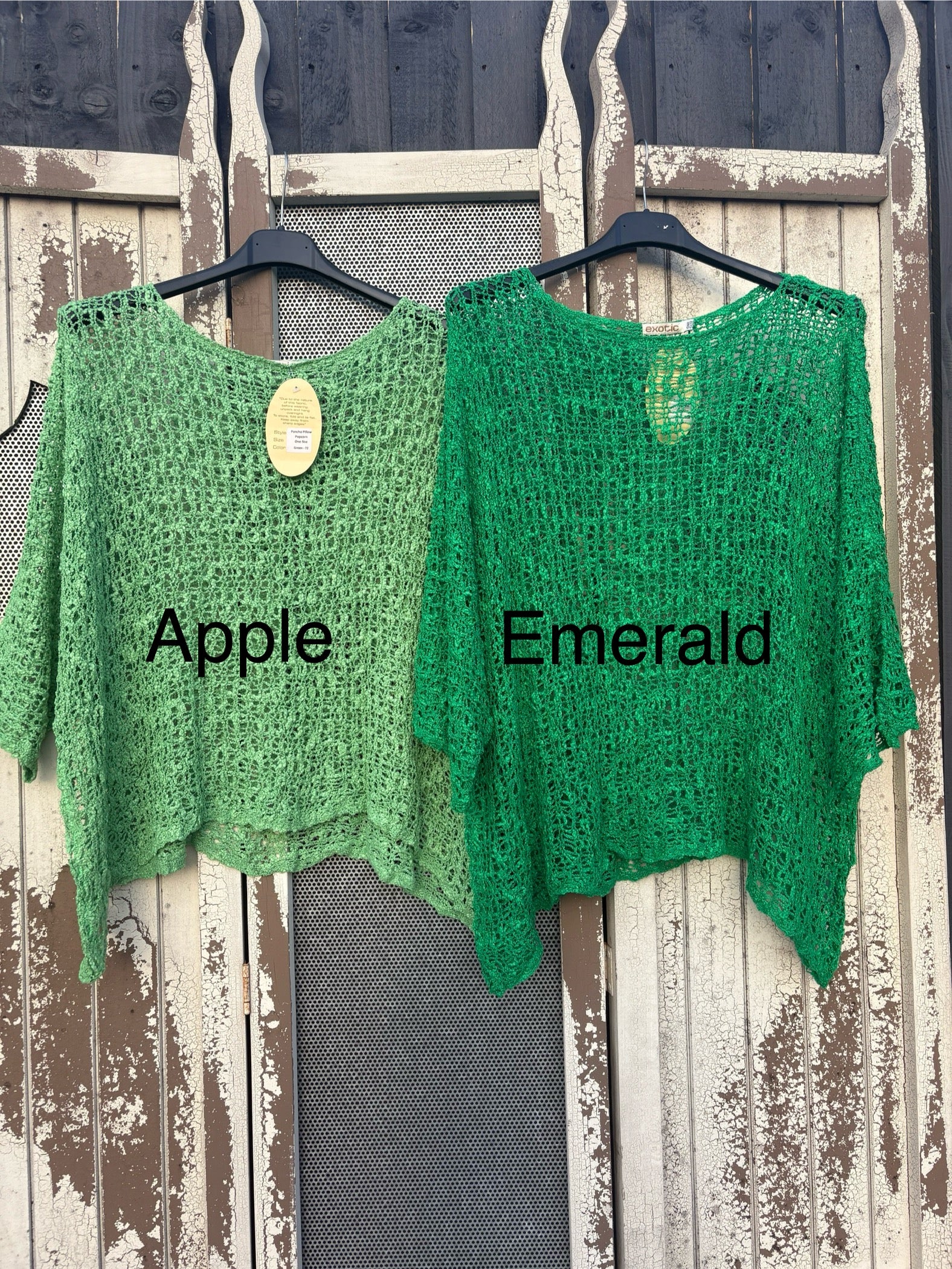 Ladies Popcorn Crochet Layering Top - Various Colours