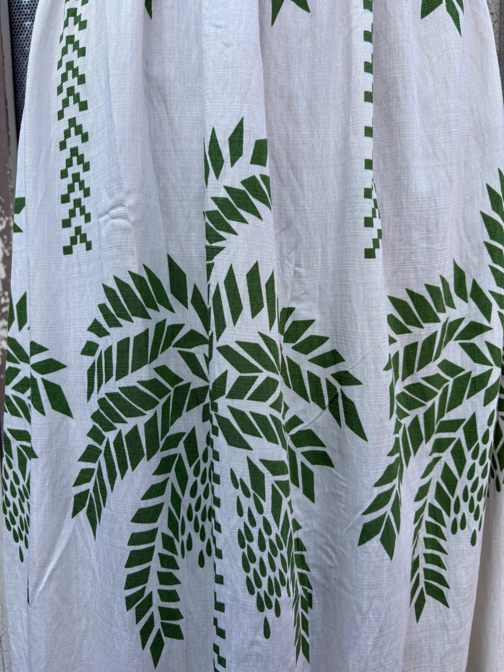 Linen Look Tropical Maxi Dress Various Colours