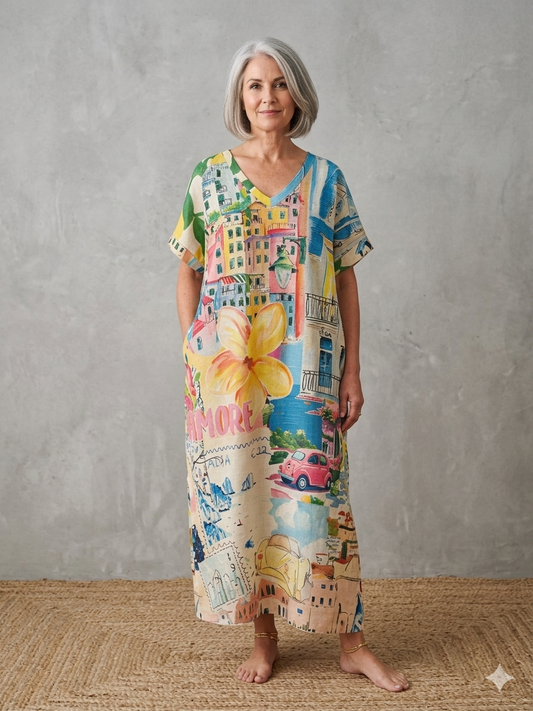 Made in Italy Amalfi Summer Dress Style 5