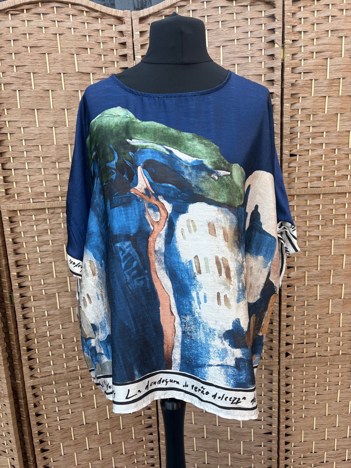 Made in Italy Amalfi Summer Top Various Colours