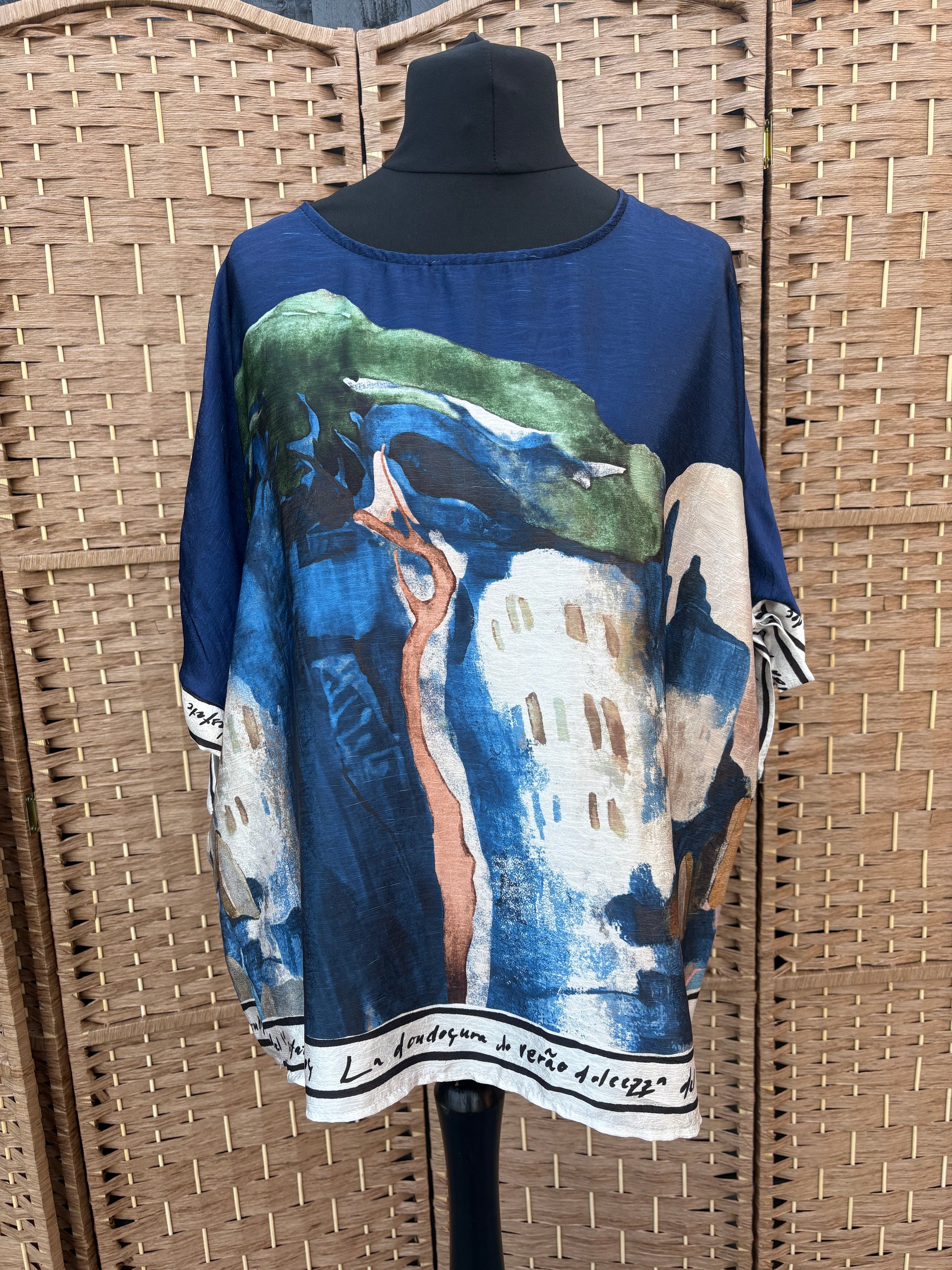 Made in Italy Amalfi Summer Top Various Colours