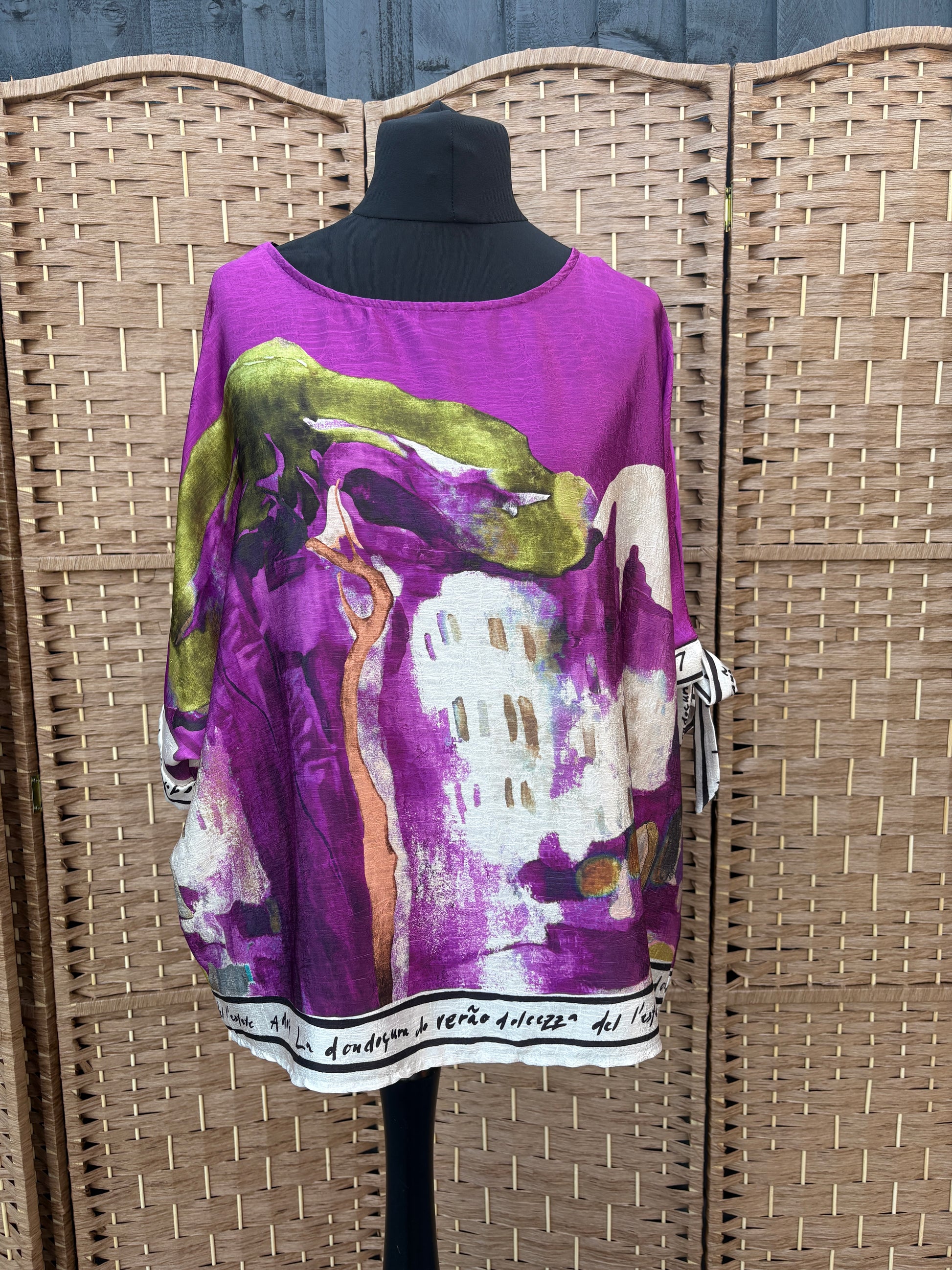 Made in Italy Amalfi Summer Top Various Colours