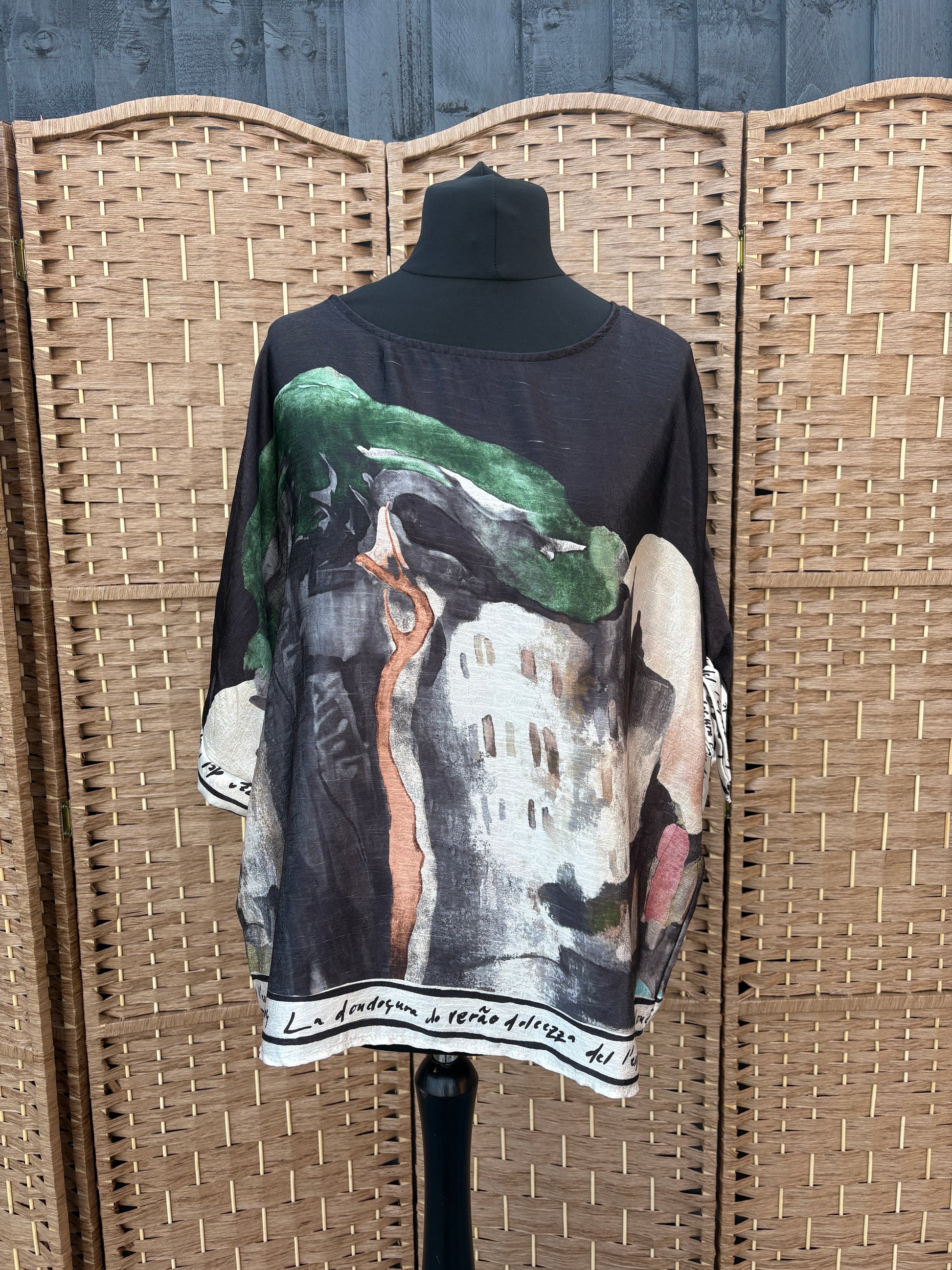 Made in Italy Amalfi Summer Top Various Colours