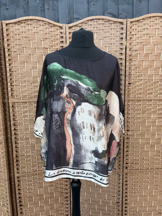 Made in Italy Amalfi Summer Top Various Colours