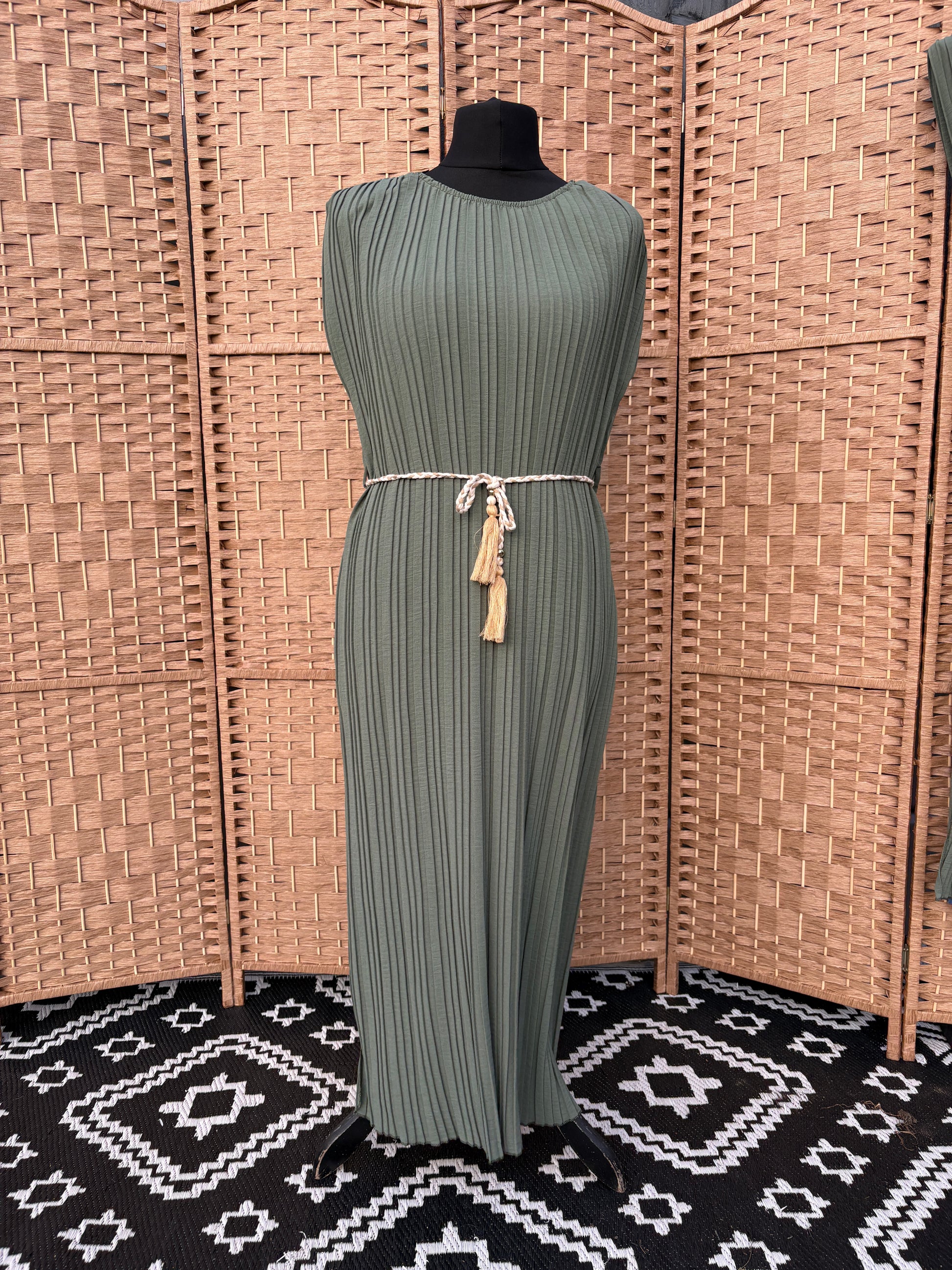 Made in Italy Aphrodite Pleated Dress Various Colours