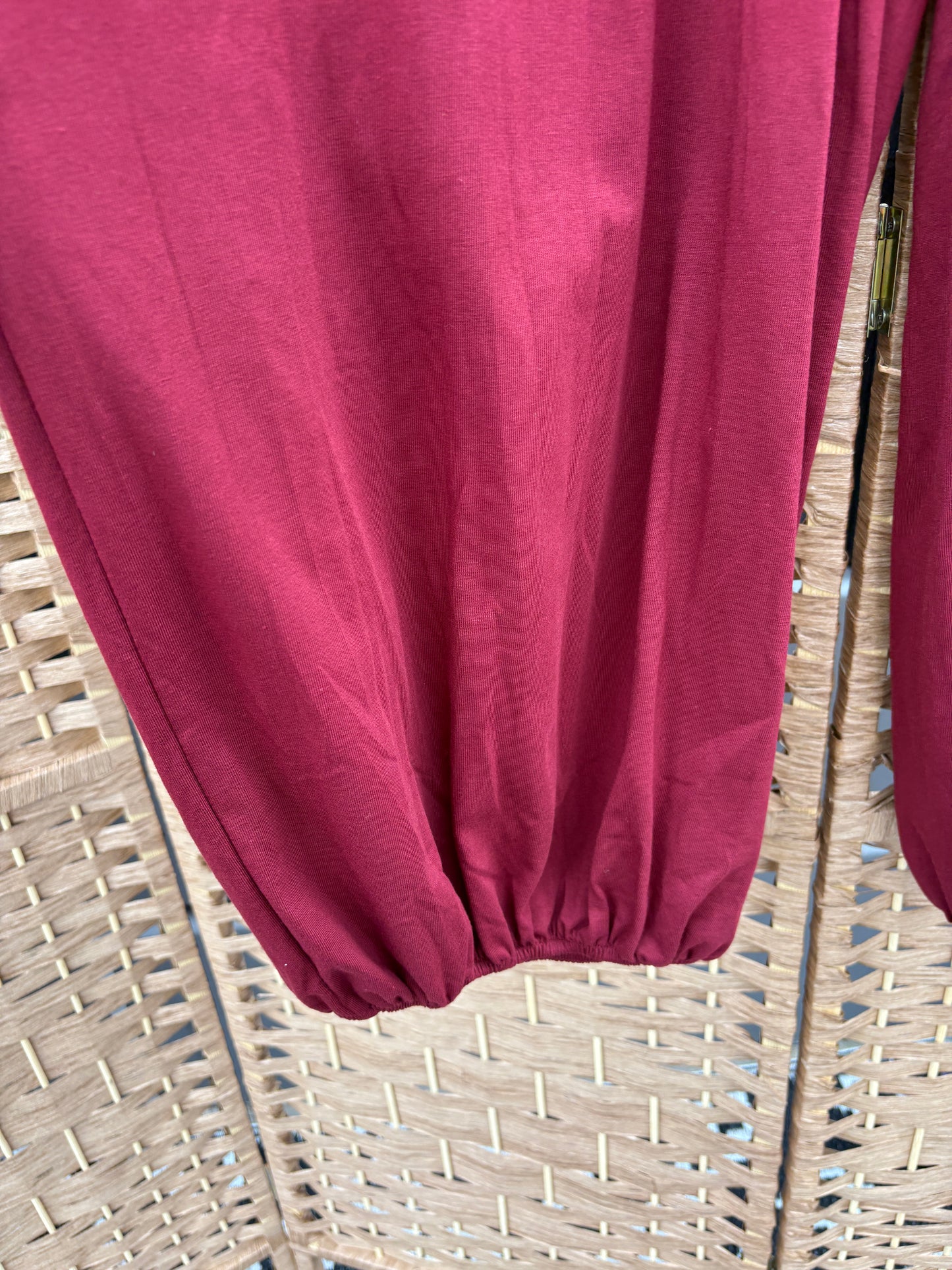 Made in Italy Balloon Leg Harem Trousers Various Colours