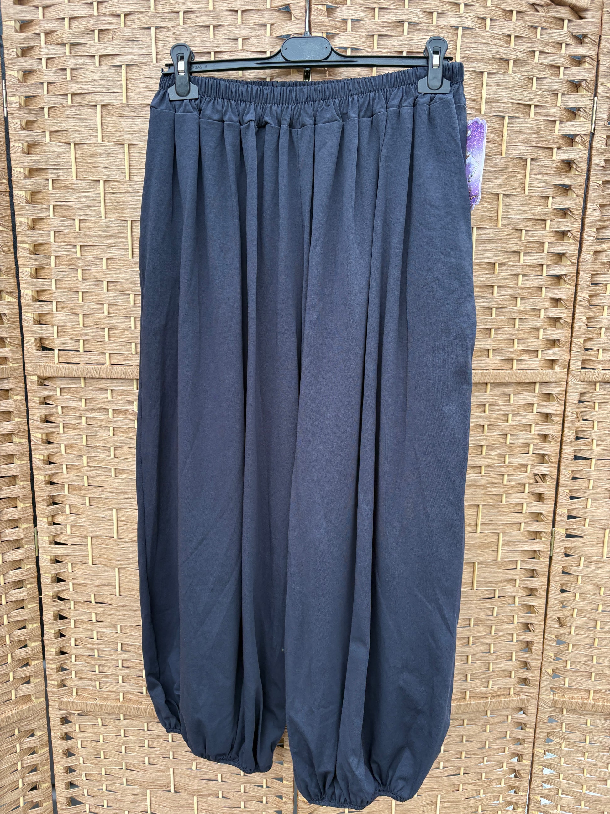 Made in Italy Balloon Leg Harem Trousers Various Colours