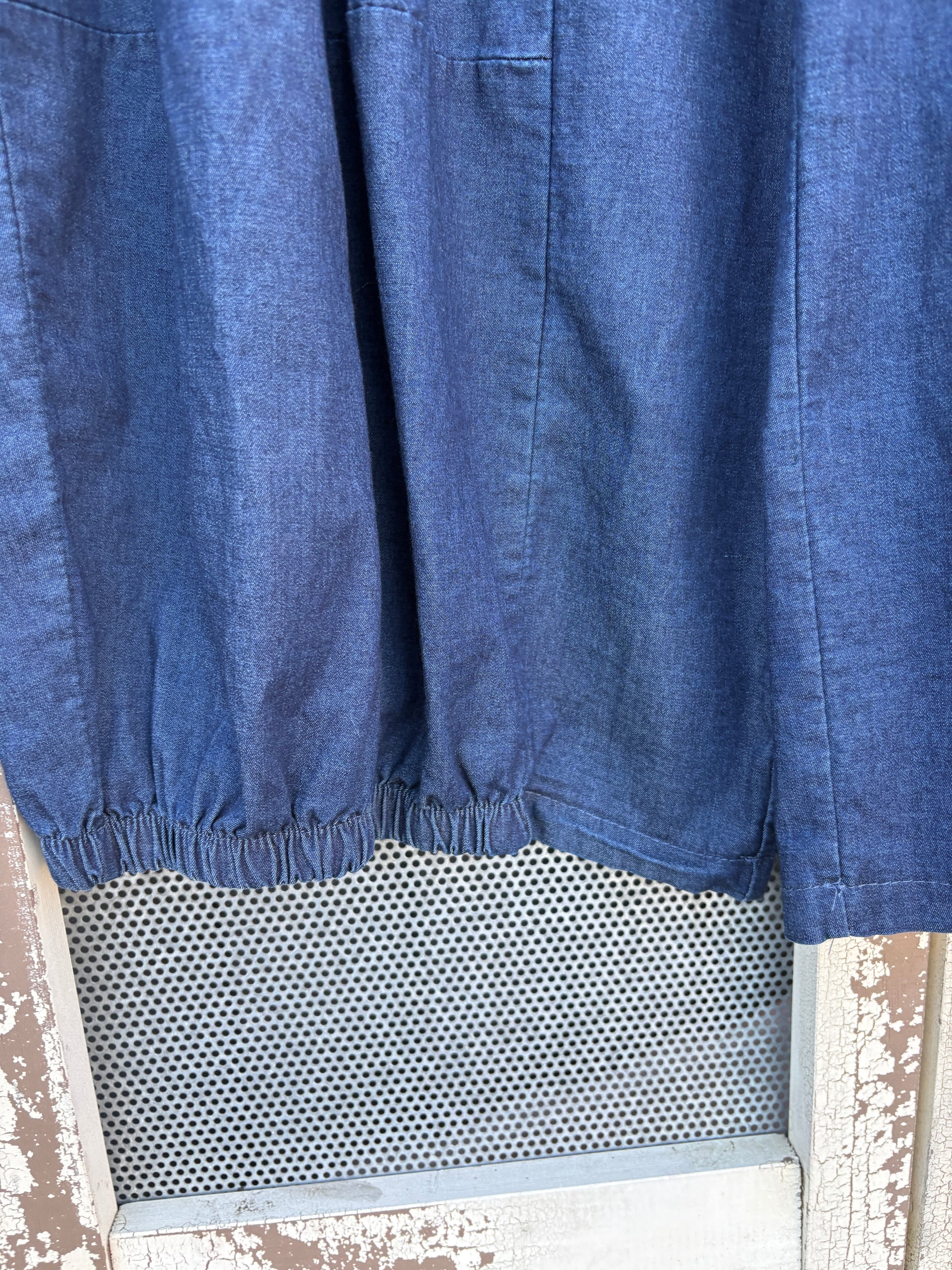 Made in Italy Bloom Trousers – Boho Style Denim