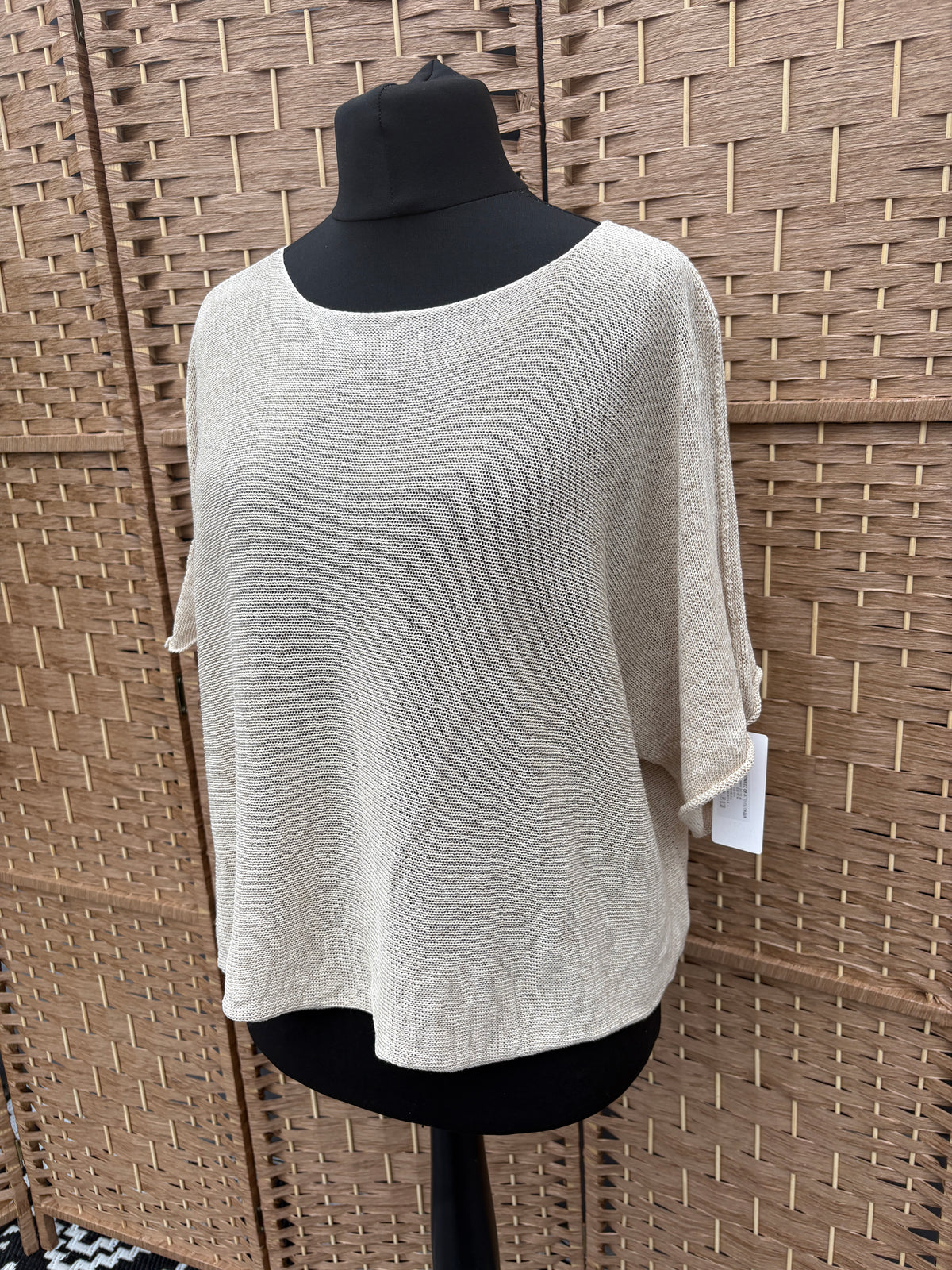 Made in Italy Box Knit Top Various Colours