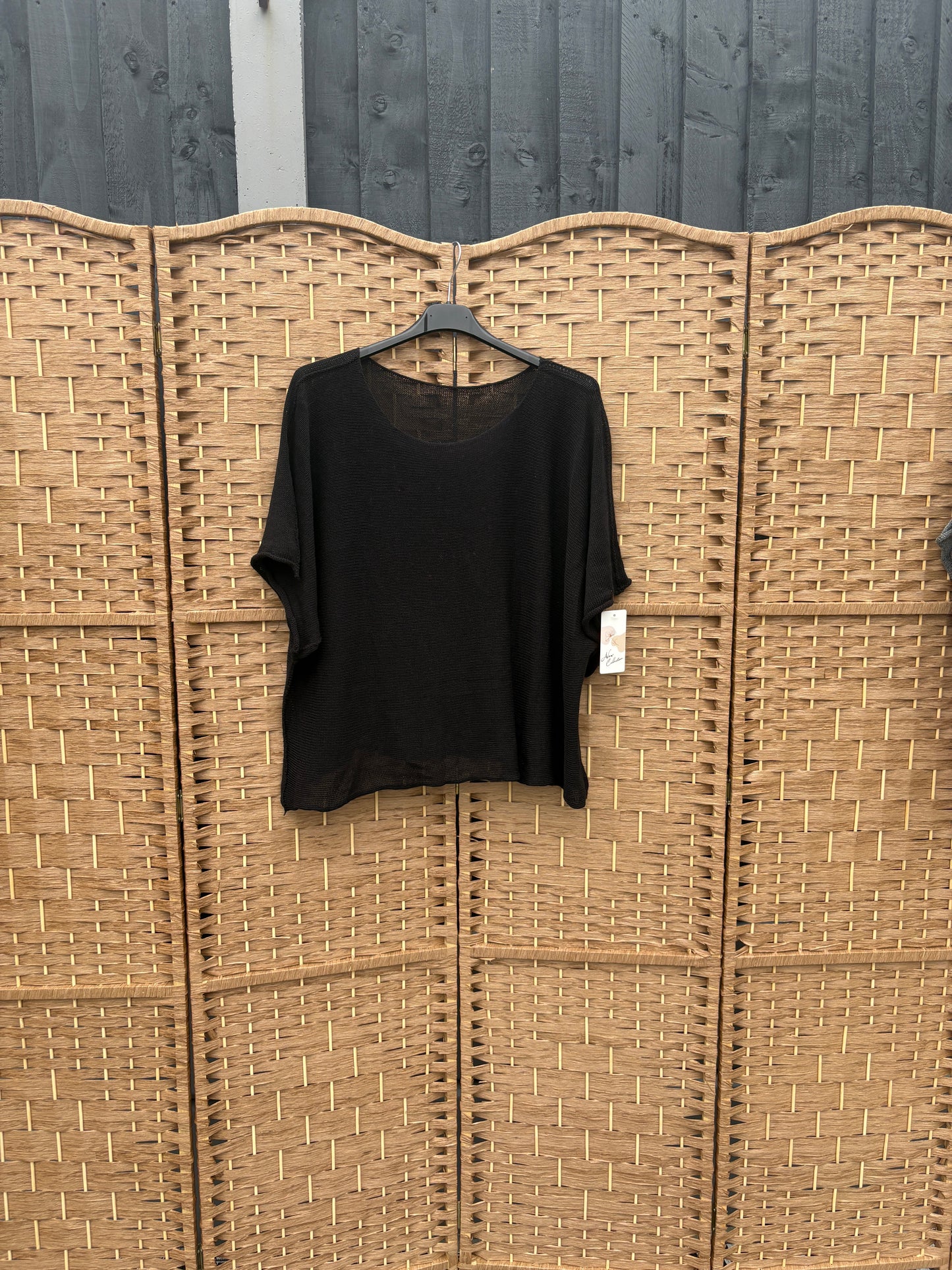 Made in Italy Box Knit Top Various Colours