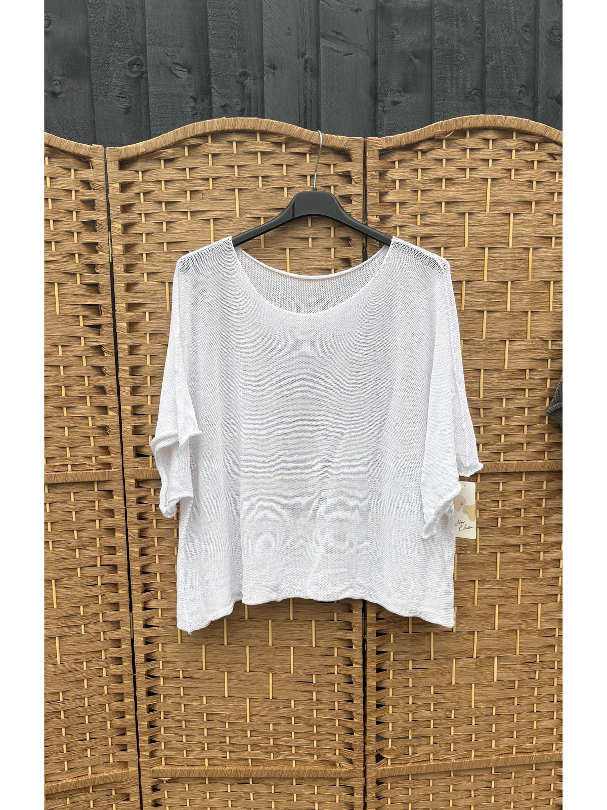 Made in Italy Box Knit Top Various Colours