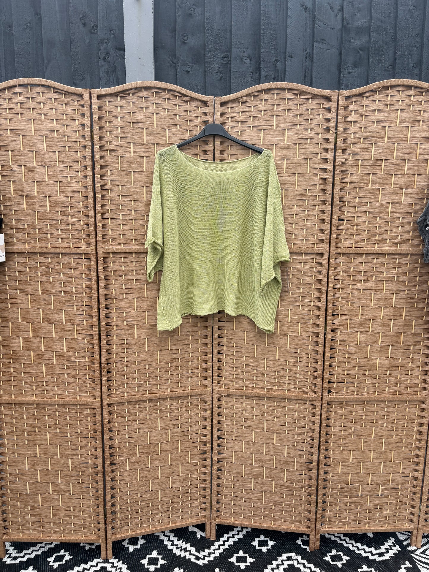 Made in Italy Box Knit Top Various Colours