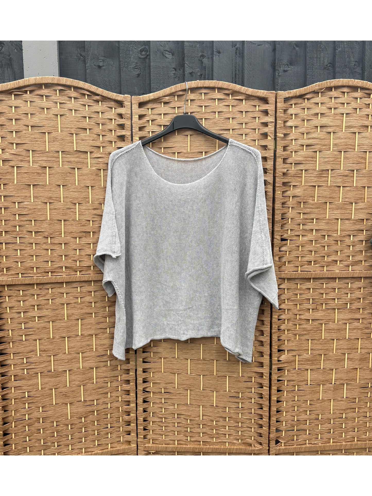 Made in Italy Box Knit Top Various Colours