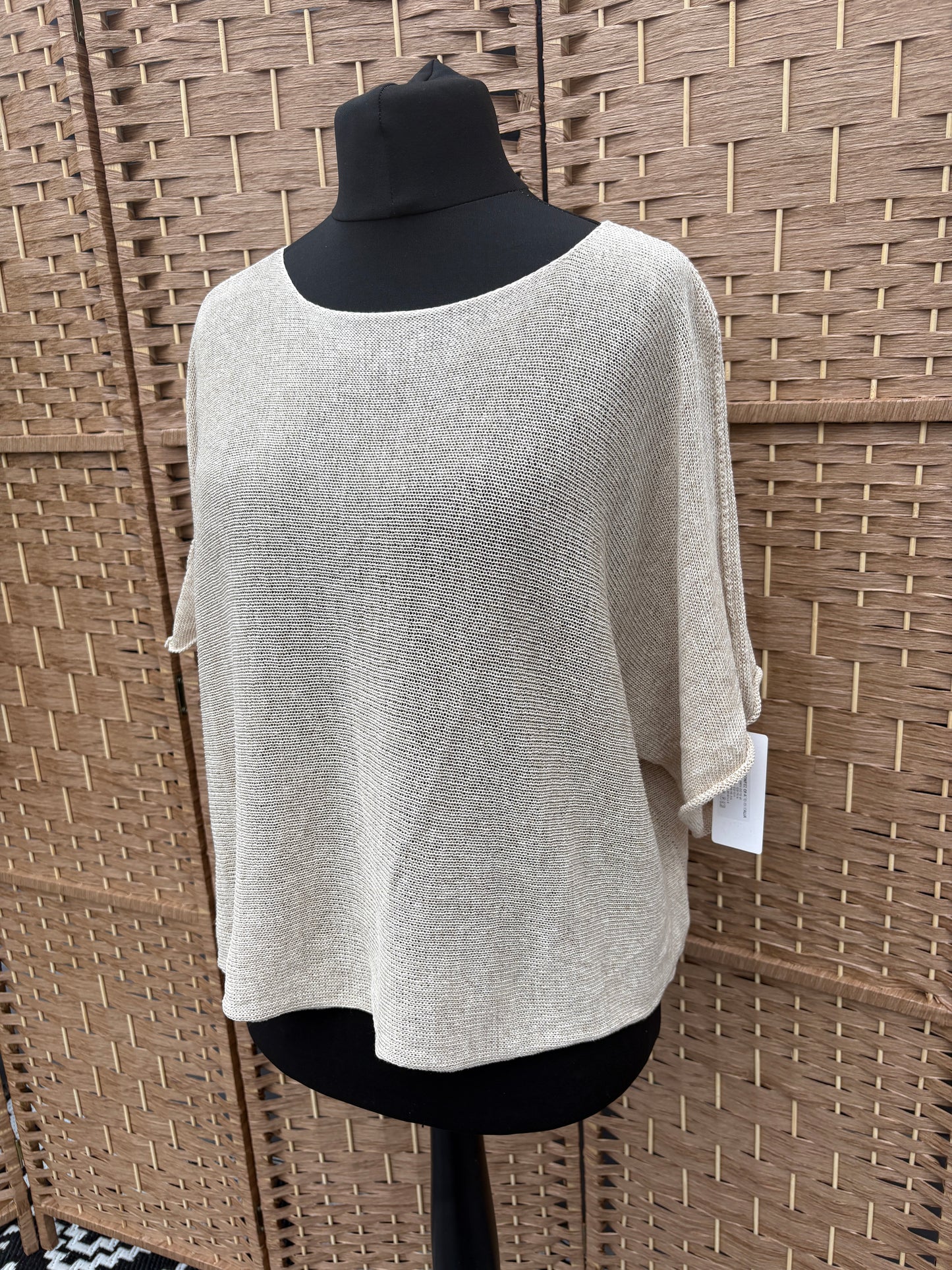 Made in Italy Box Knit Top Various Colours