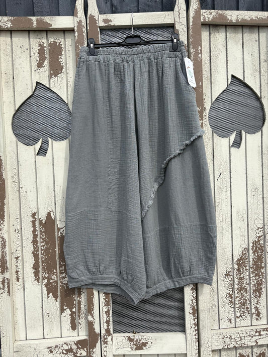 Made in Italy Cotton Boho Trousers Various Colours