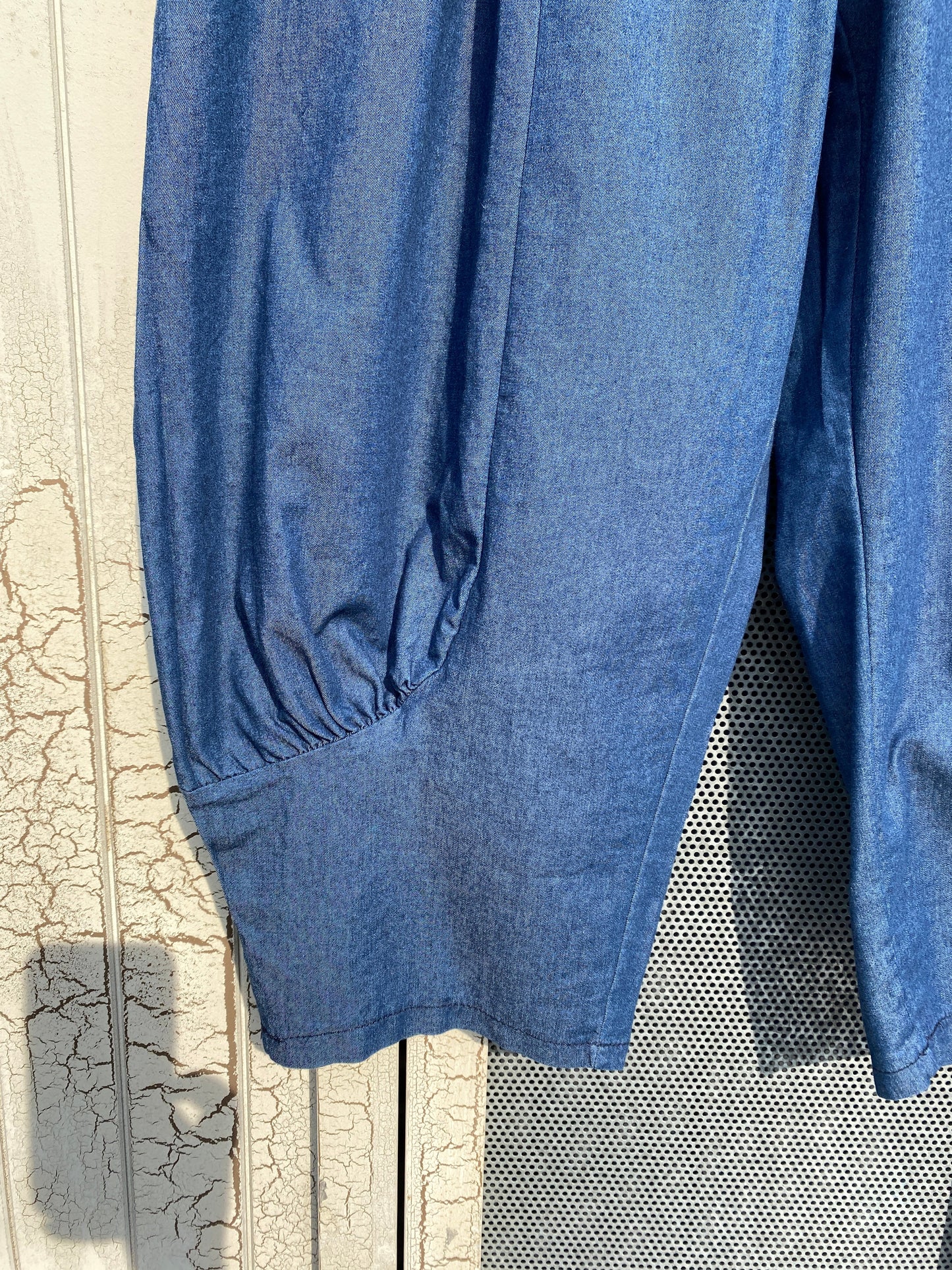 Made in Italy Florence Cocoon Joggers/Trousers (Denim)