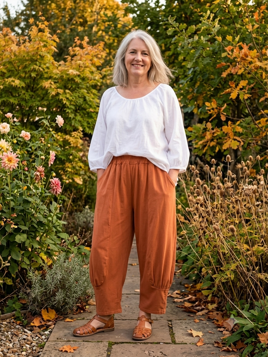 Made in Italy Florence Cocoon Joggers/Trousers (Jersey)