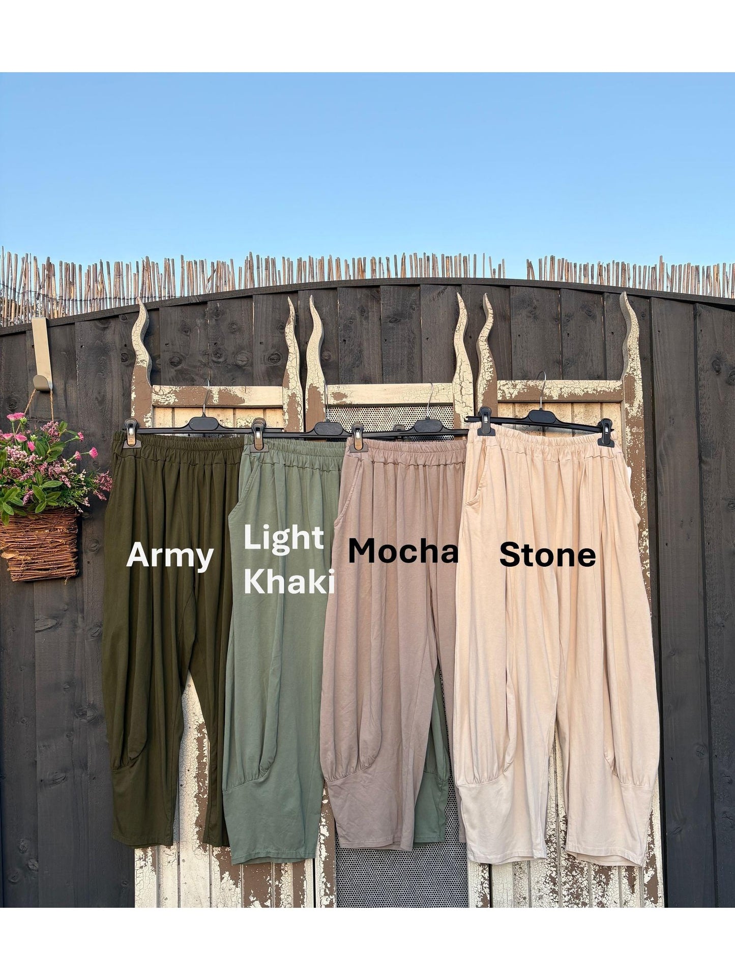 Made in Italy Florence Cocoon Joggers/Trousers (Jersey)