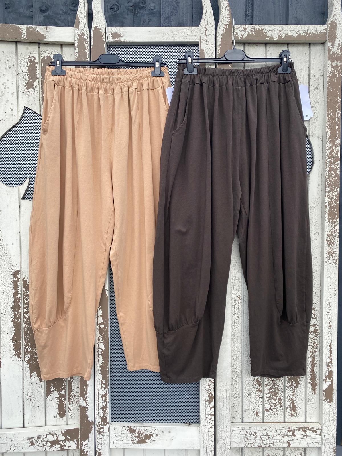 Made in Italy Florence Cocoon Joggers/Trousers (Jersey)